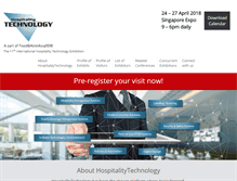 Tablet Screenshot of hospitalitytechnology-fha.com